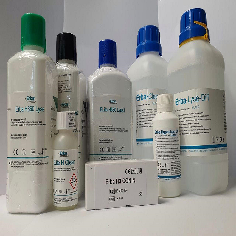 Erba Гематологічний контроль нормальний Elite 3 HEM Control Normal1×3ml